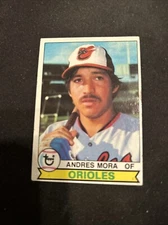 1979 Topps Baseball Card #287 Andres Mora Baltimore Orioles Ex Free Shipping!