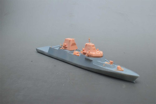 1/700 German Navy F-126 Future Frigate Unpainted Model Kit 3D Printed - Picture 5 of 9