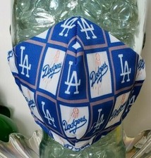 LA DODGERS! Washable Face Mask Filter Made in USA Adult Each BID BUYS 4 for $20