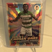 Ousmane Diomande 2023-24 Topps Merlin UEFA Club Chosen One Rookie MC-10 Sporting