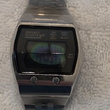 DIGITAL CHRONOGRAPH WATCH "SEIKO 0634-5000" QUARZ LC JA