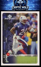 1999 Upper Deck MVP #112 Ty Law Patriots