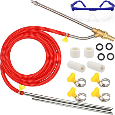 #ad Pressure Washer Sandblasting Kit 5000 PSI Wet Sandblaster Attachment Power $50.04
