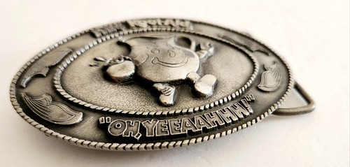 70er Jahre Hey KOOL-AID Mann Oh Yeah! Gürtelschnalle Indiana Metall Handwerk allgemeine Lebensmittel - Bild 6 von 8