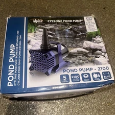 Alpine PAL2100 Water Pump 2100GPH Submersible 33' Cord for Pond's Fountain's New