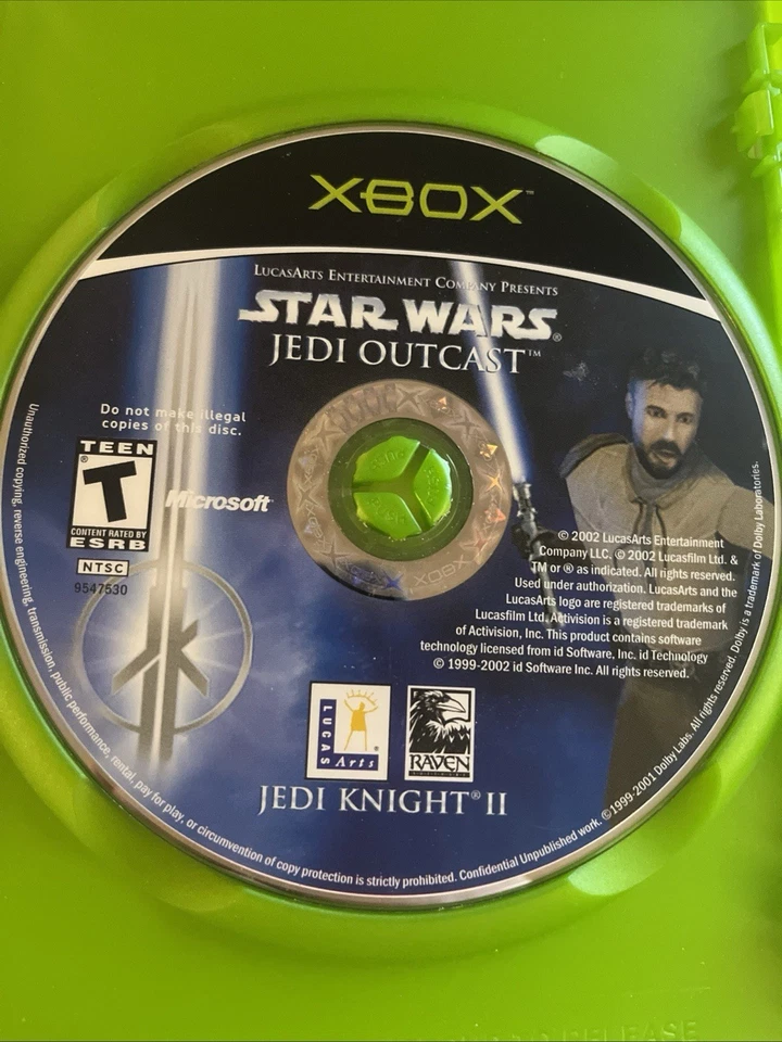 Star Wars: Jedi Knight II -- Jedi Outcast (Microsoft Xbox, 2002) en caja con manual Foto 4 de 4
