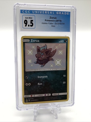 Zorua graded CGC 9.5 for sale on eBay