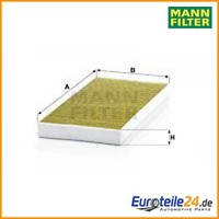 Filter, Innenraumluft Freciousplus MANN-FILTER FP4054