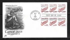 USA SC # 2454 Canoe FDC . Artcraft Cachet