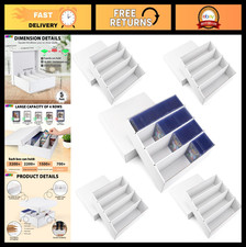5-Pack Trading Card Storage Box, 3200 Count Cardboard Organizer for Sports TCG