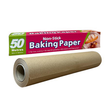 Baking Paper 50m Roll Greaseproof Parchment Non Stick Oven Safe