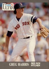 1991 Ultra #33 Greg A. Harris - BB