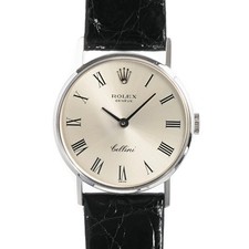 Orologio ROLEX Cellini 381019 argento da donna usato #31010