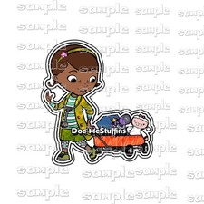 Disney Doc McStuffins nn Scrapbook Paper Pieces, Die cuts