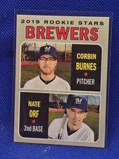 2019 TOPPS #88 CORBIN BURNES NATE ORF RC