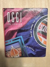 Oggi in Italia by Ferdinando Merlonghi (1993) Instructor’s Annotated Edition