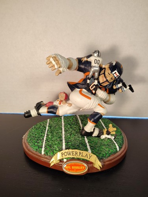 #ad Vintage PowerPlay Rivalry Denver Broncos NFL Made In 2003 $40.00