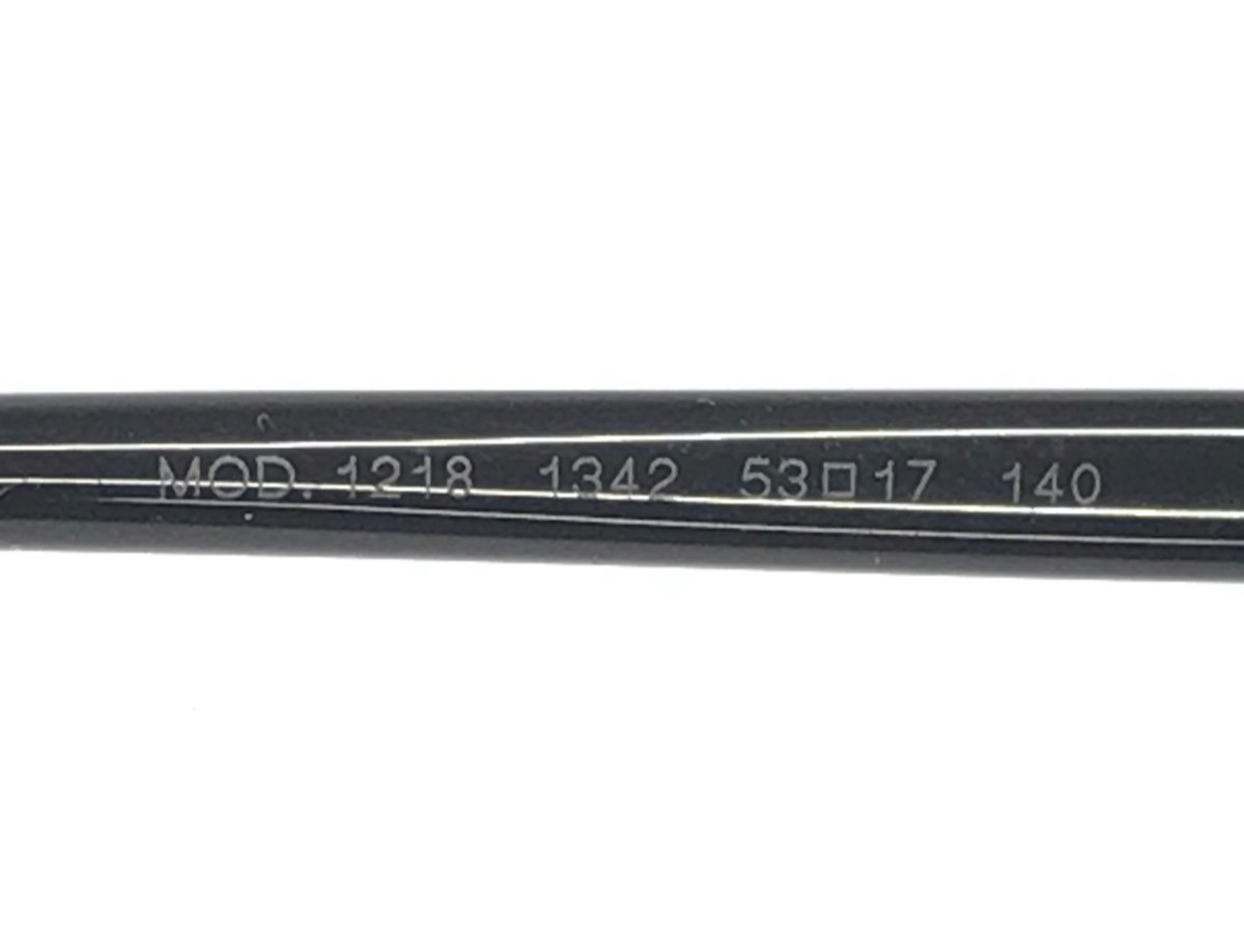 Versace Eyeglasses Frames MOD.1218 1342 Black Gold Cat Eye Half Rim 53-17-140 thumbnail 11