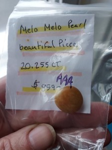 Melo Melo Pearl 20.255 CT Gorgeous Specimen