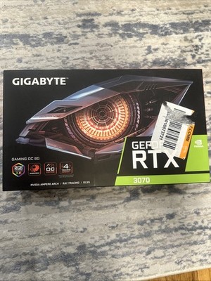 GIGABYTE GeForce RTX 3070 GAMING OC 8G GDDR6 Graphics Card - Black