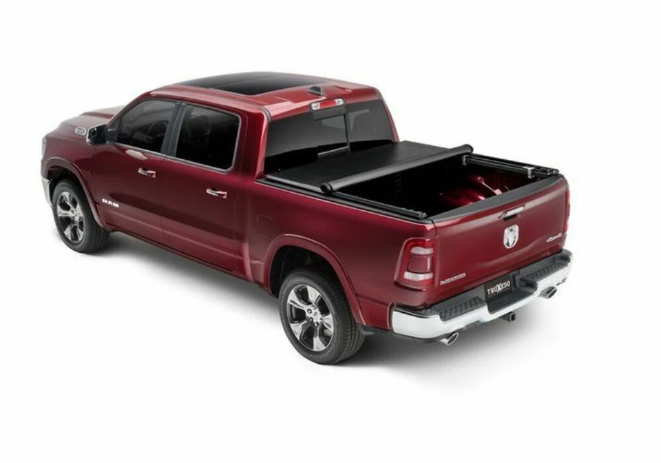 Cubierta enrollable suave TruXedo para Dodge Ram 2500 3500 2011-2024 platón de 6,4' Foto 2 de 4