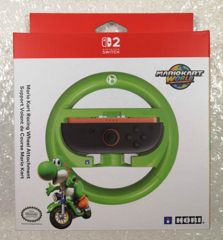 Hori Support De Volant Joy-Con Yoshi Edition Switch 2 New