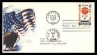 Mayfairstamps US FDC 1959 Indiana Lafayette jupiter hot air balloon 7 cents Firs