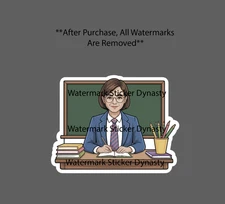 Teacher Sticker Waterproof Decal Classroom Class Teaching School Gift NEW