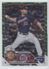 2023 Topps Series 1 Green Foil 377/499 Tanner Rainey #80 r0j