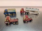 Vinrage Tonka Horse Semi Truck Cab over Lot of 4