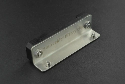 DFRobot PiTray Clip, DIN-Schienenhalterung für Raspberry Pi, Edelstahl,