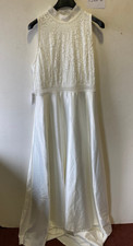 FREEMANS Ivory Wedding Dress Plus UK 20 (FJ86-2)
