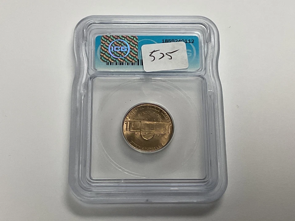 NO RESERVE 1950-D Jefferson Nickel ICG MS67 5 STEPS 5s $.05 NGC Price Guide $525 - Image 4 of 4