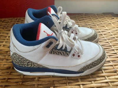 Nike Air Jordan 3 Retro Og Bg Gs True Blue 16 Release 106 Team Sports Footwear