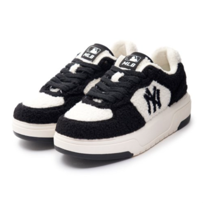 MLB Chunky Liner Fleece New York Yankees Shoes (3ASXCLF36-50BKS