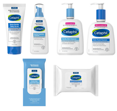 Cetaphil Cleansing Products   Cloths & Wipes & Cleansers   Mix & Match