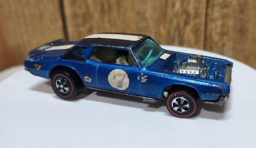 Hot Wheels Redline TNT-Bird 1969 intérieur bleu blanc VOIR VIDEO Ford Thunderbird