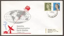 1972? Australia SATELLITE Communication Earth Station CEDUNA Space Flight Cover