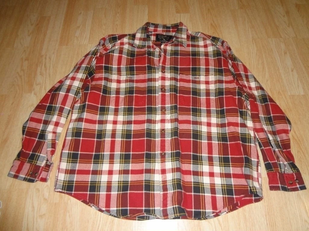 Men's Eddie Bauer Outdoor Outfitters XXL Shirt Camping Hunting Cold Weather