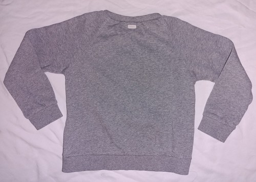 O'Neill Girls Small Gray Sunshine and Flowers Pullover Sweatshirt - Picture 4 of 5
