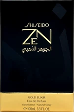 SHISEIDO ZEN GOLD ELIXIR EAU DE PARFUM FOR WOMEN 3.3 Oz / 100 ml BRAND NEW ITEM!