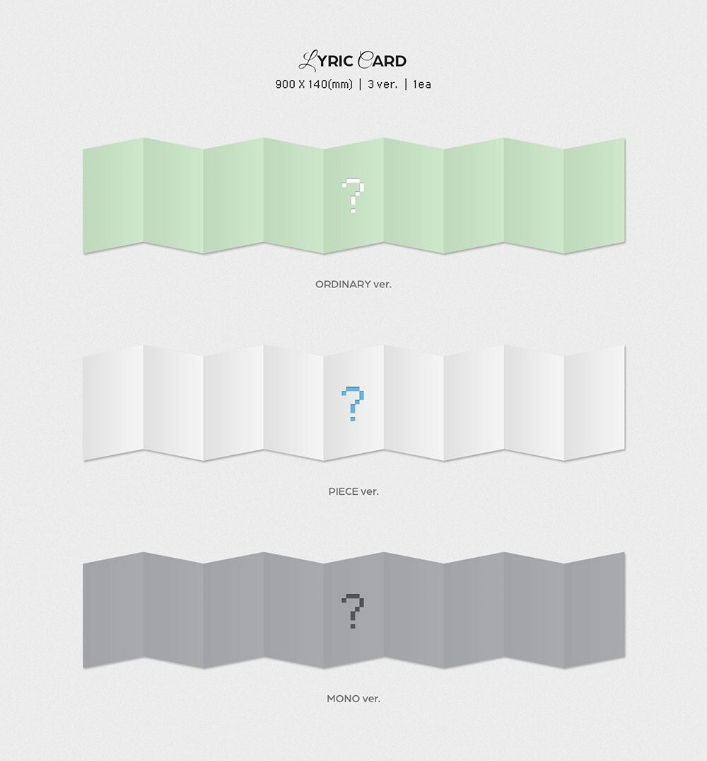 CRAVITY 5th Mini Album [MASTER:PIECE] 3Ver SET CD+96p P.Book+Lyric