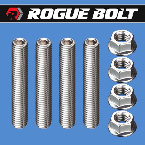 SBC BBC LONG WATER PUMP STUD KIT BOLTS STAINLESS SMALL BIG BLOCK CHEVY