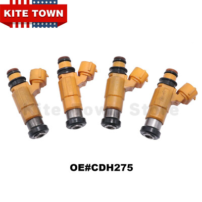 OEM BOSCH Set Of 4 Fuel Injectors For Marine Yamaha Outboard F150 HP CDH-275
