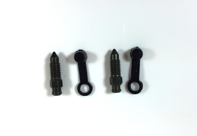 BRAKE NIPPLES AND COVERS FOR Kawasaki KLX 650 R A1 1993 | eBay