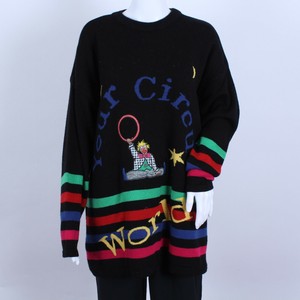 black vintage jumper
