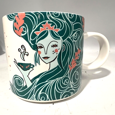 Starbucks 2018 Mermaid Siren Ceramic Mug 12 oz Coffee Tea Limited edition |  eBay