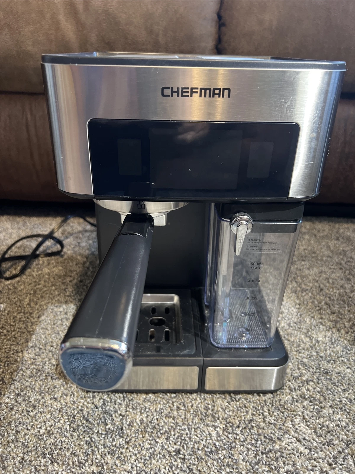 Chefman Barista Pro Espresso Machine RJ54-V2 w/ Espresso Cappuccino Latte Mode