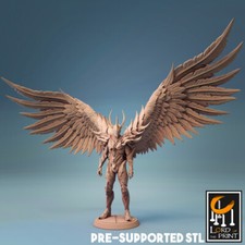 Dark Angel Miniature D&D DnD Pathfinder RPG