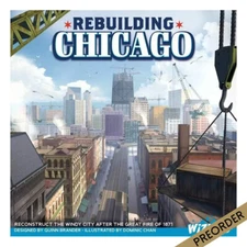 WIZKIDS REBUILDING CHICAGO BOARD GAME BOX FACTORY SEALED PRESALE